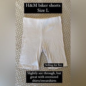 H&M biker shorts